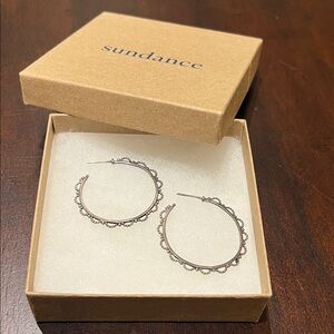 Sundance Sterling Silver Hoops❤️